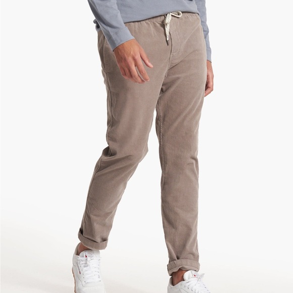 Vuori Other - Vuori Men’s Optimist Corduroy Pants in Walnut Light Brown Size Large Style V440